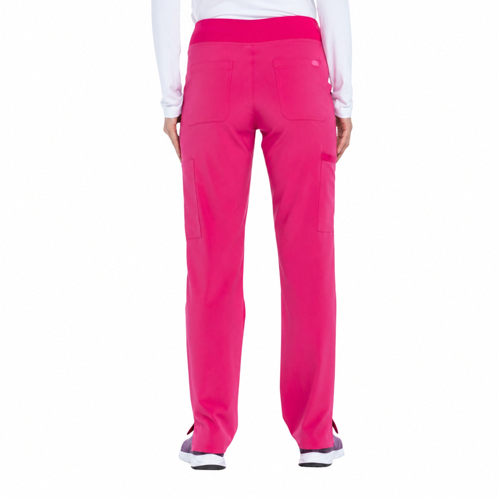Pantalón quirúrgico Dickies DK005 EDS Essentials mujer fiusha, vista frontal | color:fiusha