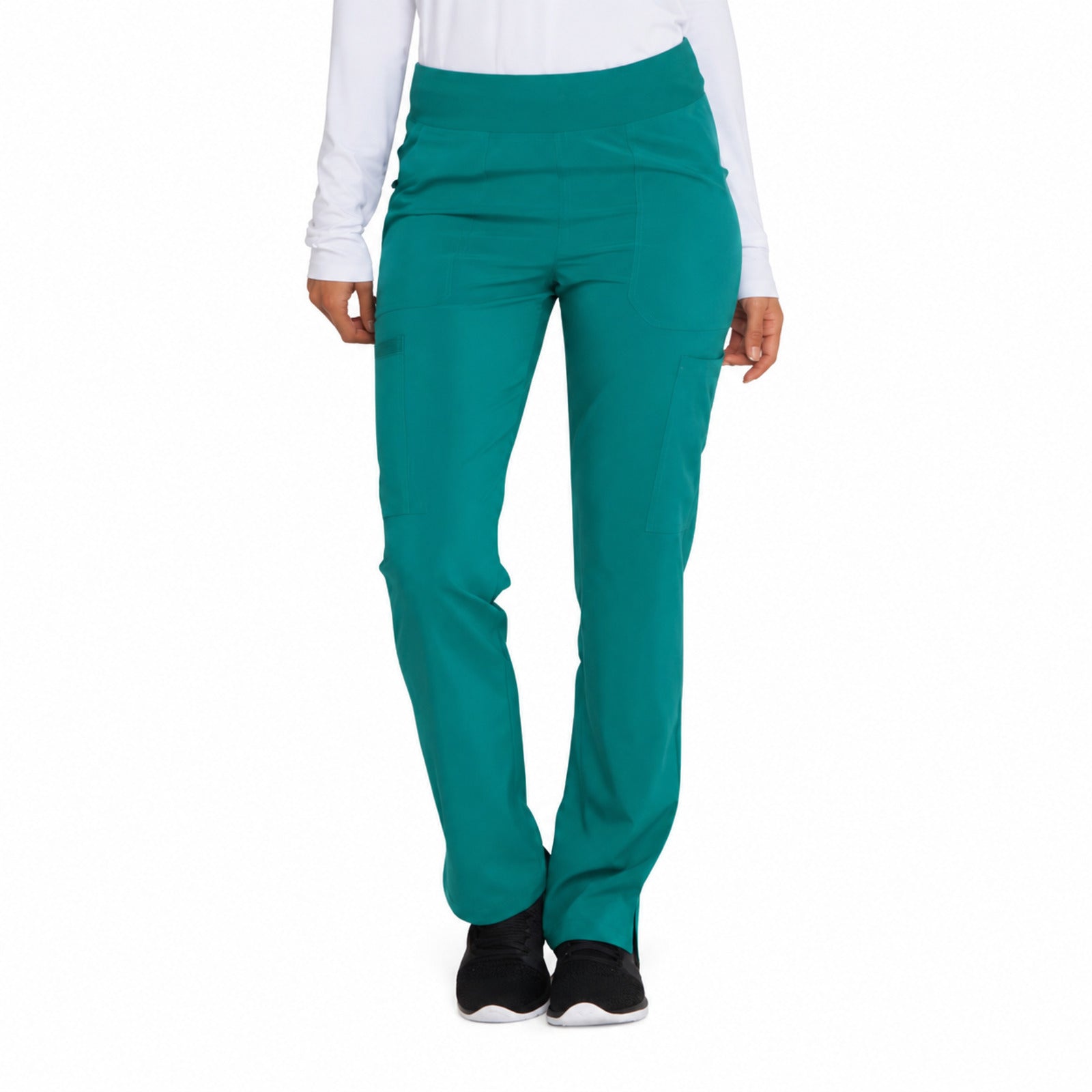 Pantalón quirúrgico Dickies DK005 EDS Essentials mujer jade, vista frontal | color:jade