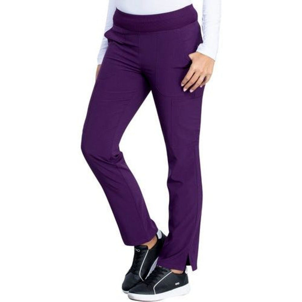 Pantalón quirúrgico Dickies DK005 EDS Essentials mujer morado, vista frontal