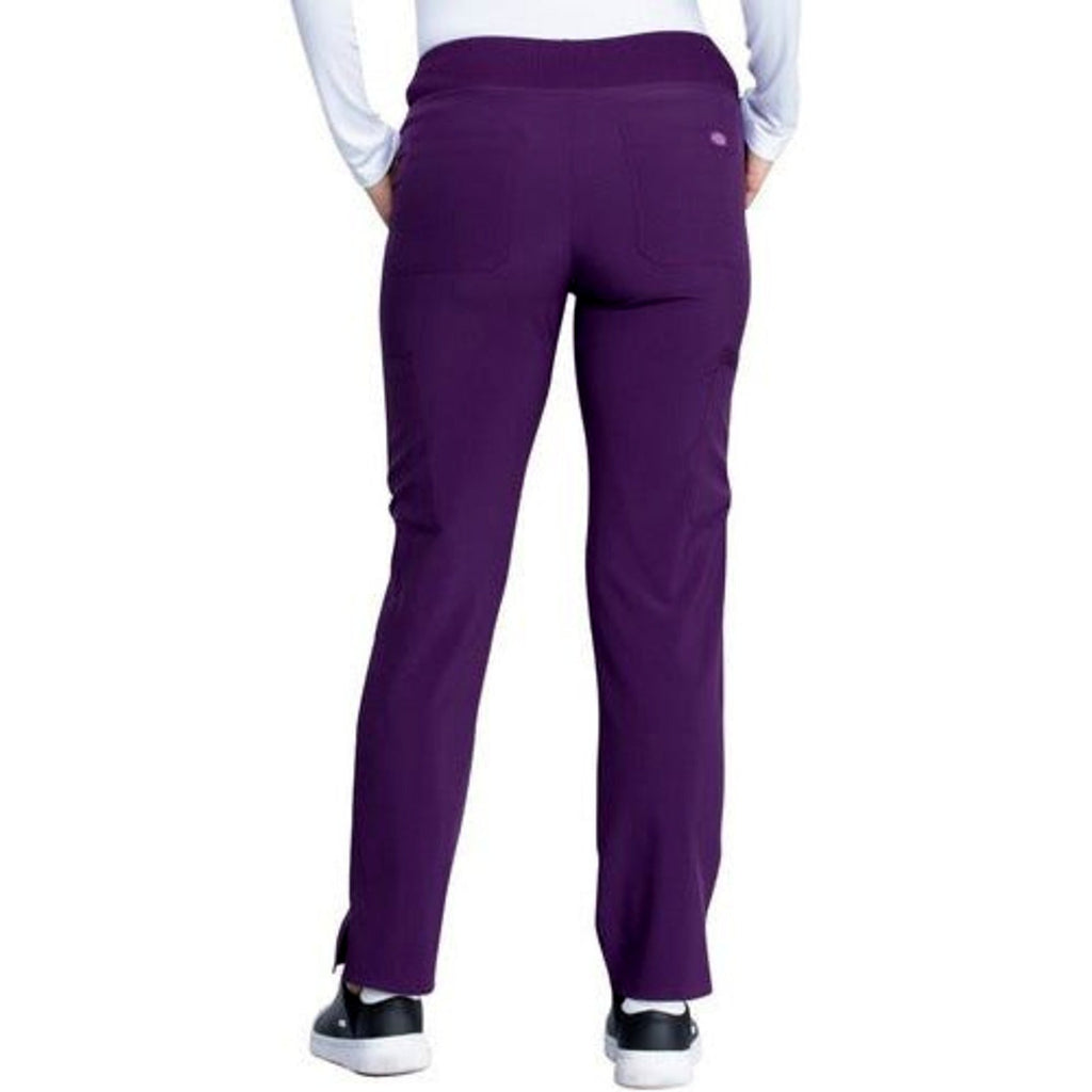 Pantalón quirúrgico Dickies DK005 EDS Essentials mujer morado, vista posterior