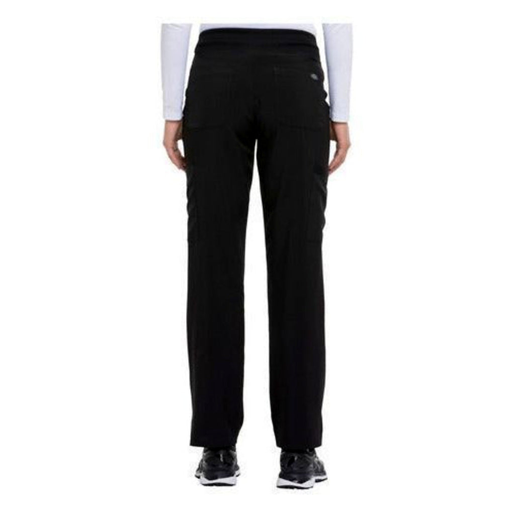 Pantalón quirúrgico Dickies DK005 EDS Essentials mujer Negro, posterior