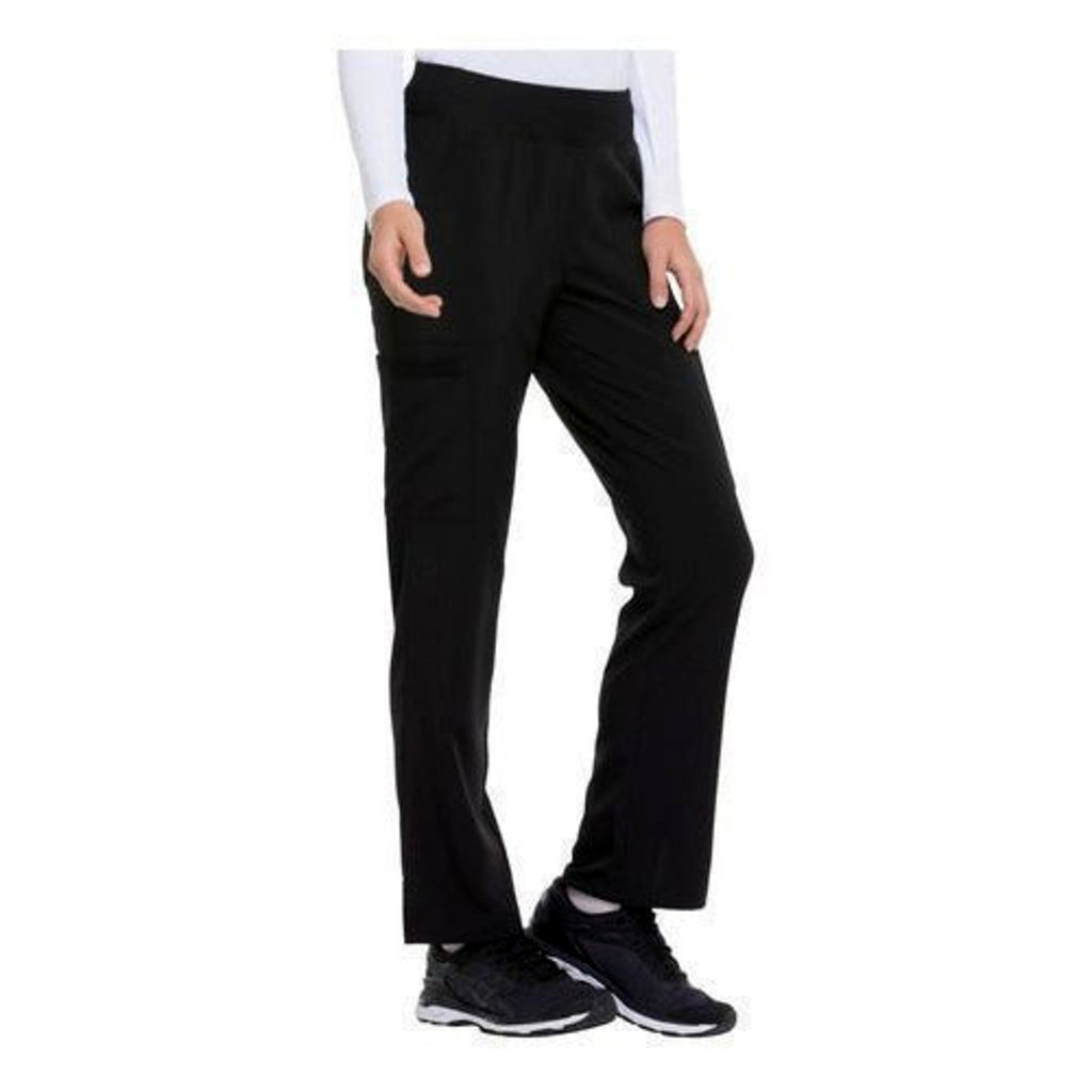 Pantalón quirúrgico Dickies DK005 EDS Essentials mujer Negro, tres cuartos