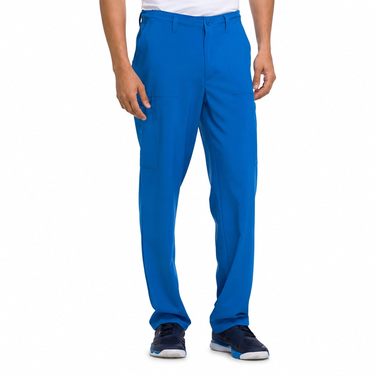 Pantalón quirúrgico Dickies DK015 EDS Essentials hombre azul rey, vista frontal | color:azul-rey