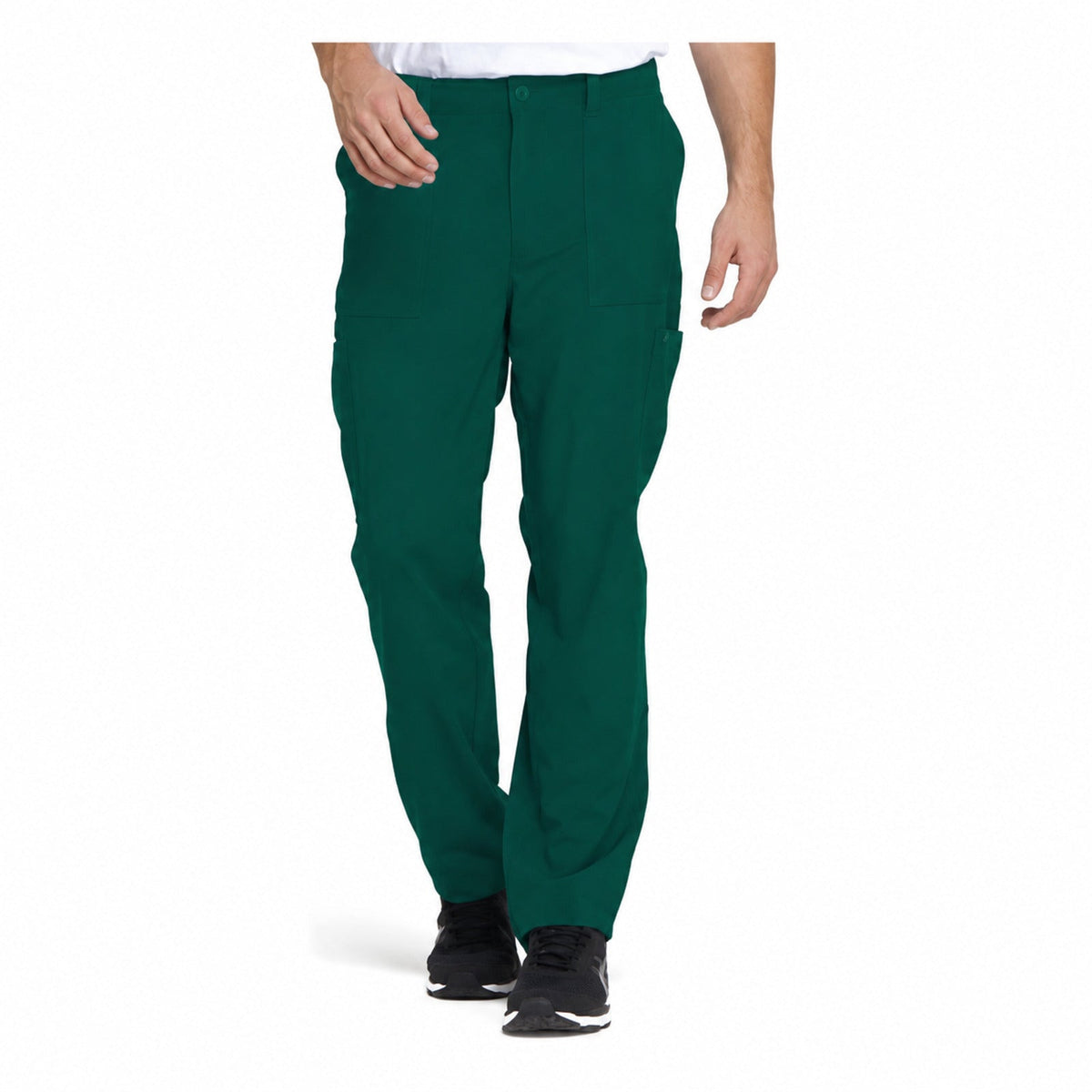 Pantalón quirúrgico Dickies DK015 EDS Essentials hombre hunter, vista frontal | color:hunter