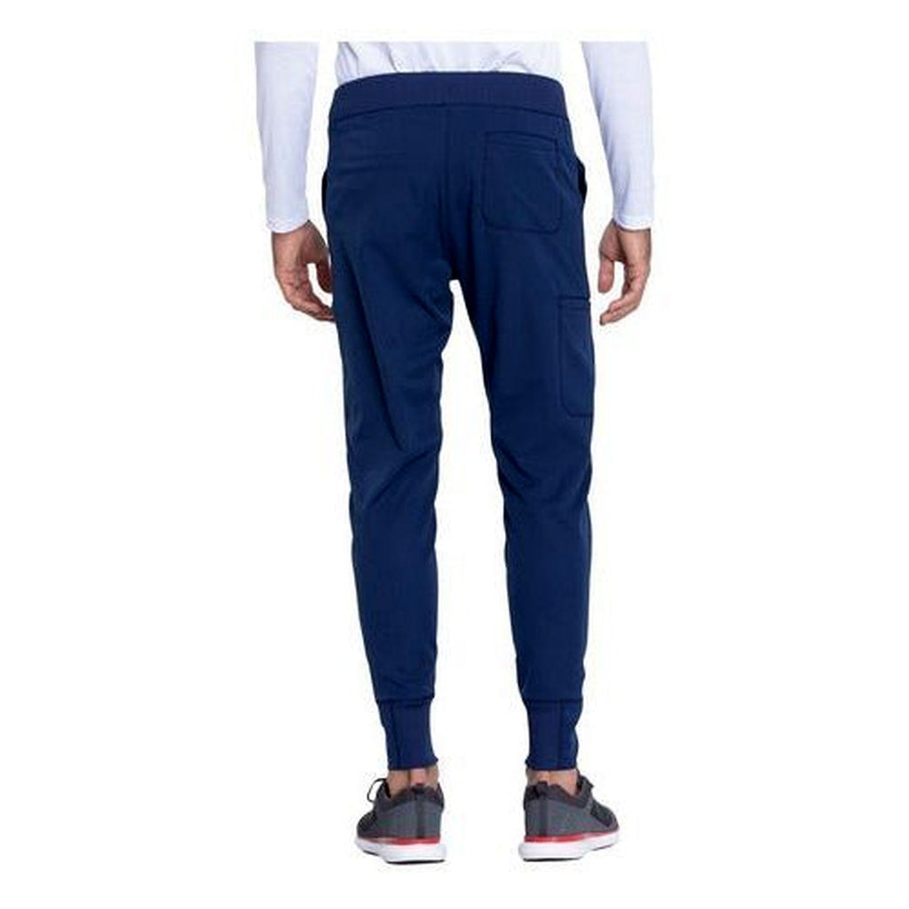 Pantalón quirúrgico jogger Dickies DK040 Dynamix hombre Azul Marino, vista posterior