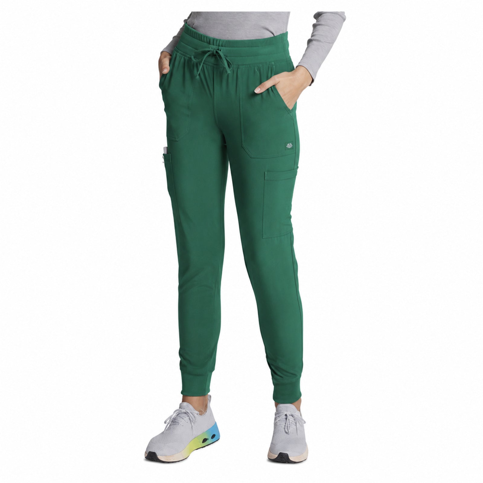 Pantalón quirúrgico jogger Dickies DK065 EDS Essentials mujer Hunter, vista principal | color:hunter