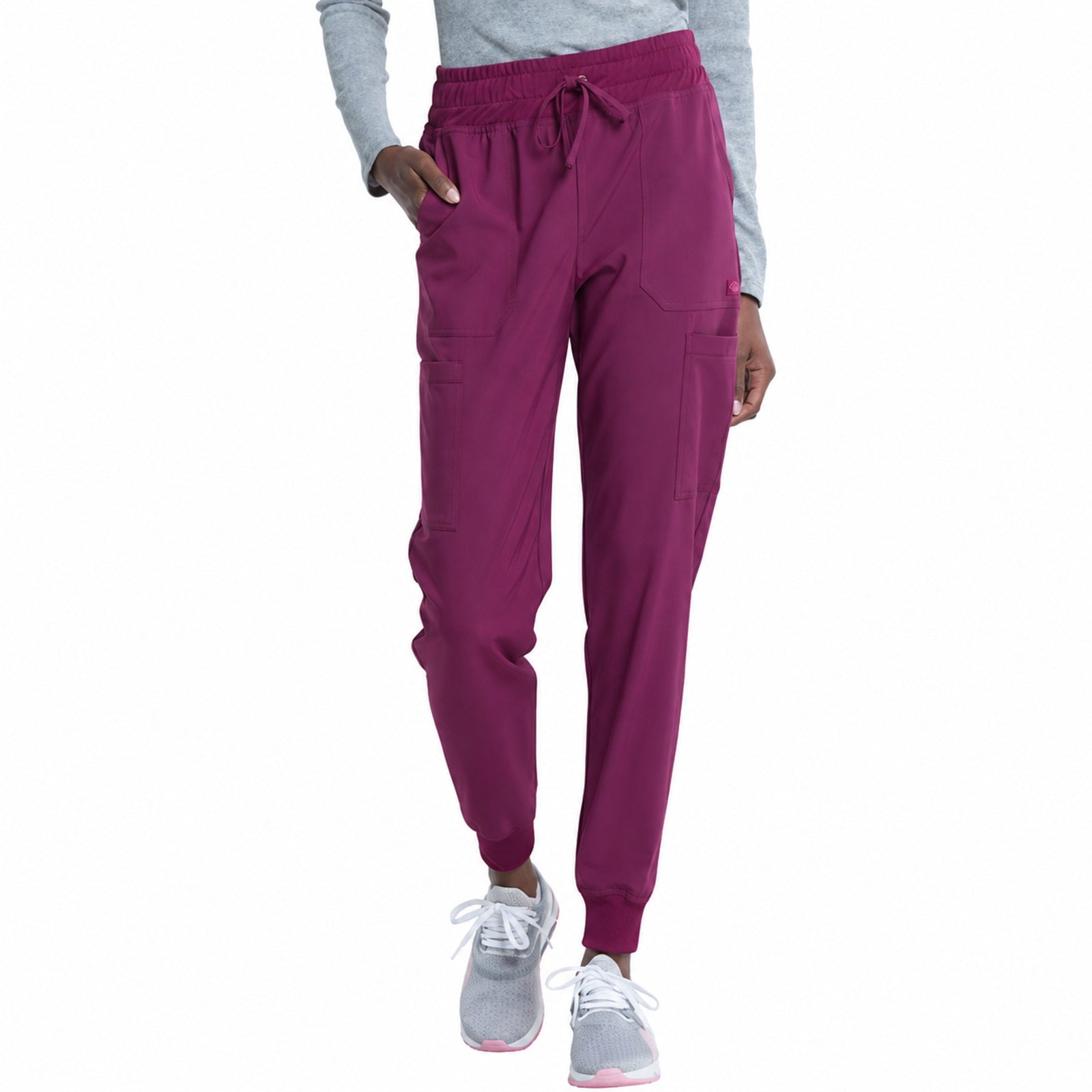 Pantalón quirúrgico jogger Dickies DK065 EDS Essentials mujer Vino, vista principal | color:vino