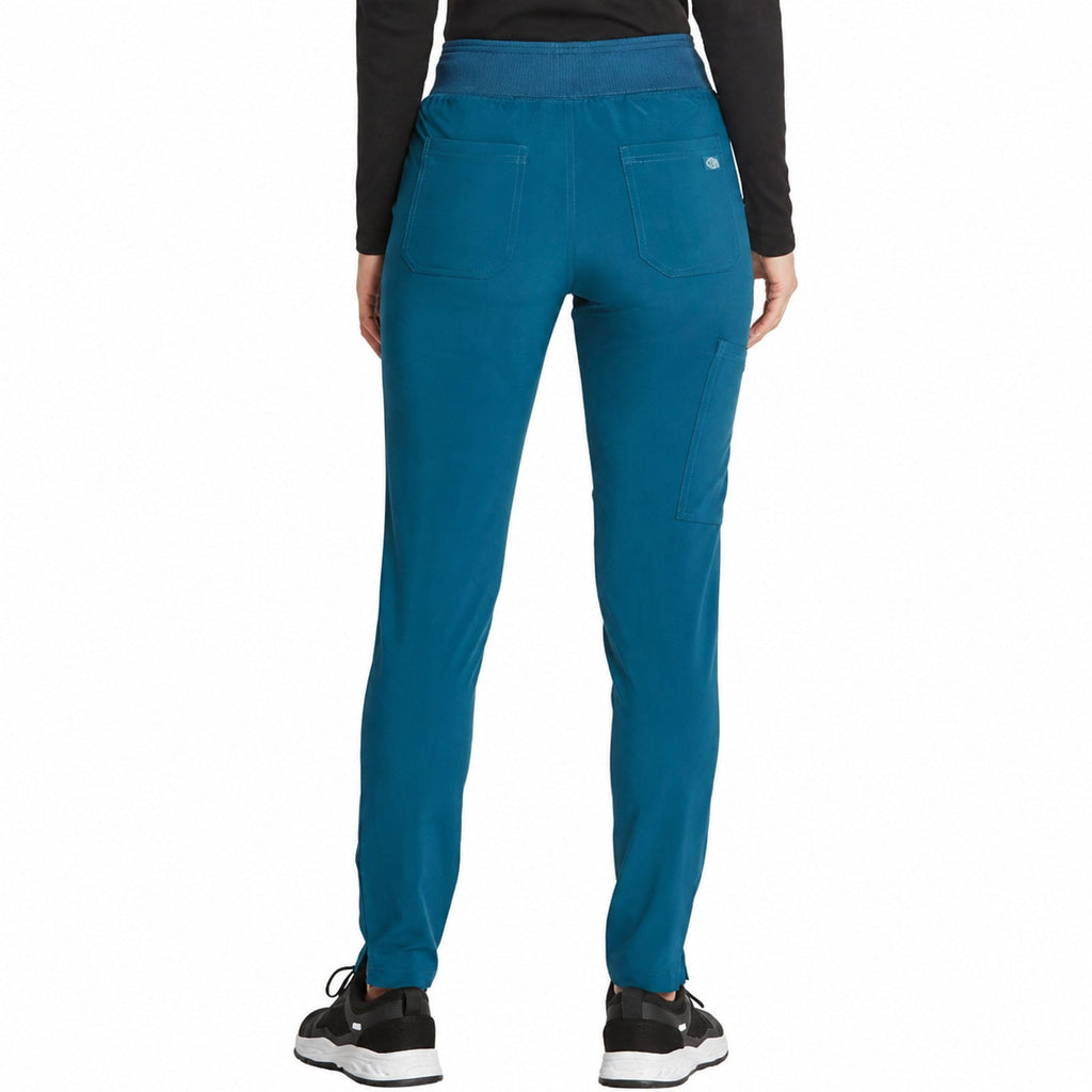 Pantalón quirúrgico Dickies DK090 mujer Azul Caribe, espalda