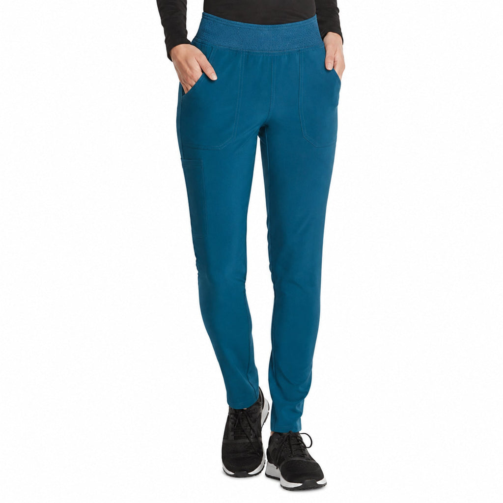 Pantalón quirúrgico Dickies DK090 mujer Azul Caribe, frente