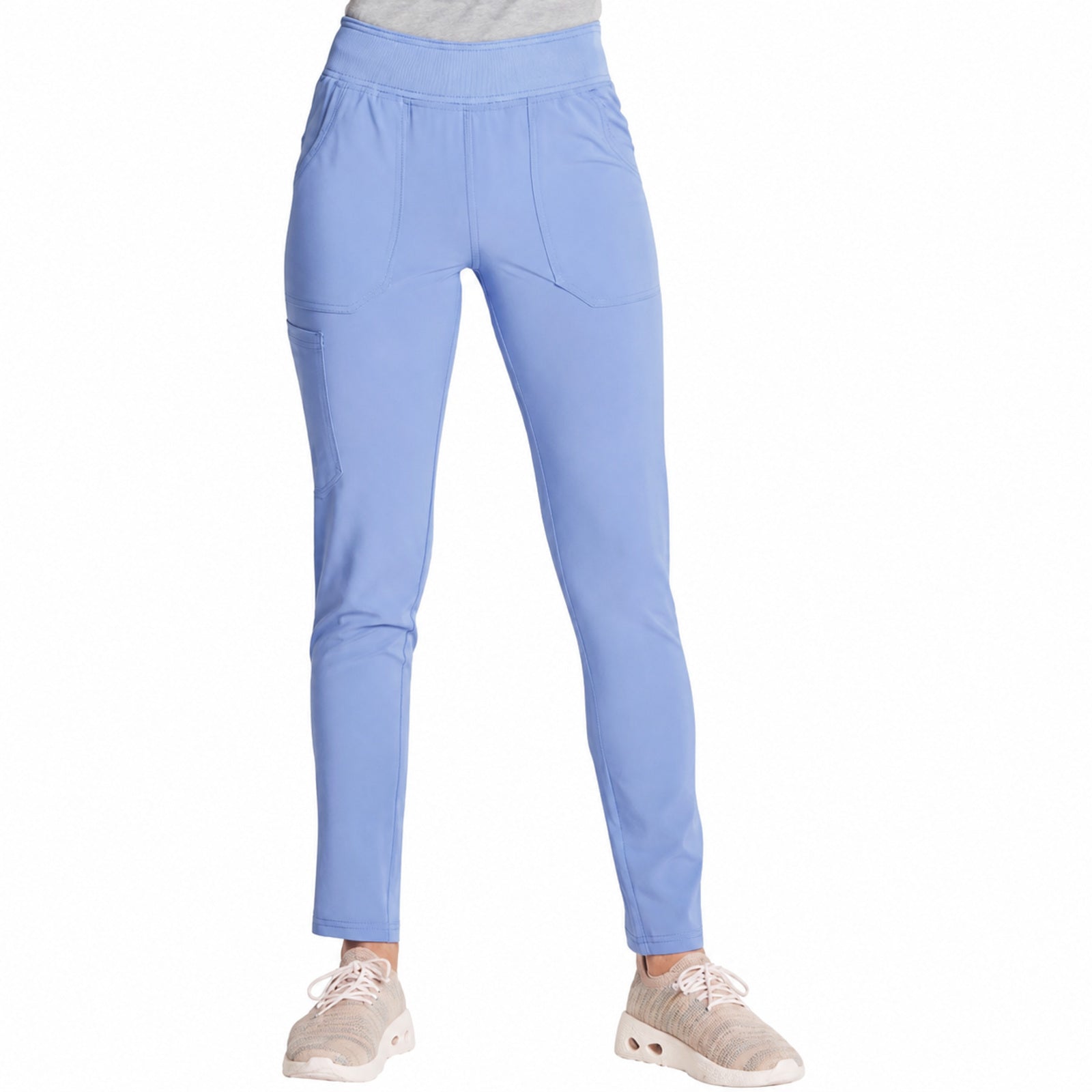 Pantalón quirúrgico Dickies DK090 mujer Azul Cielo, frente | color:azul-cielo