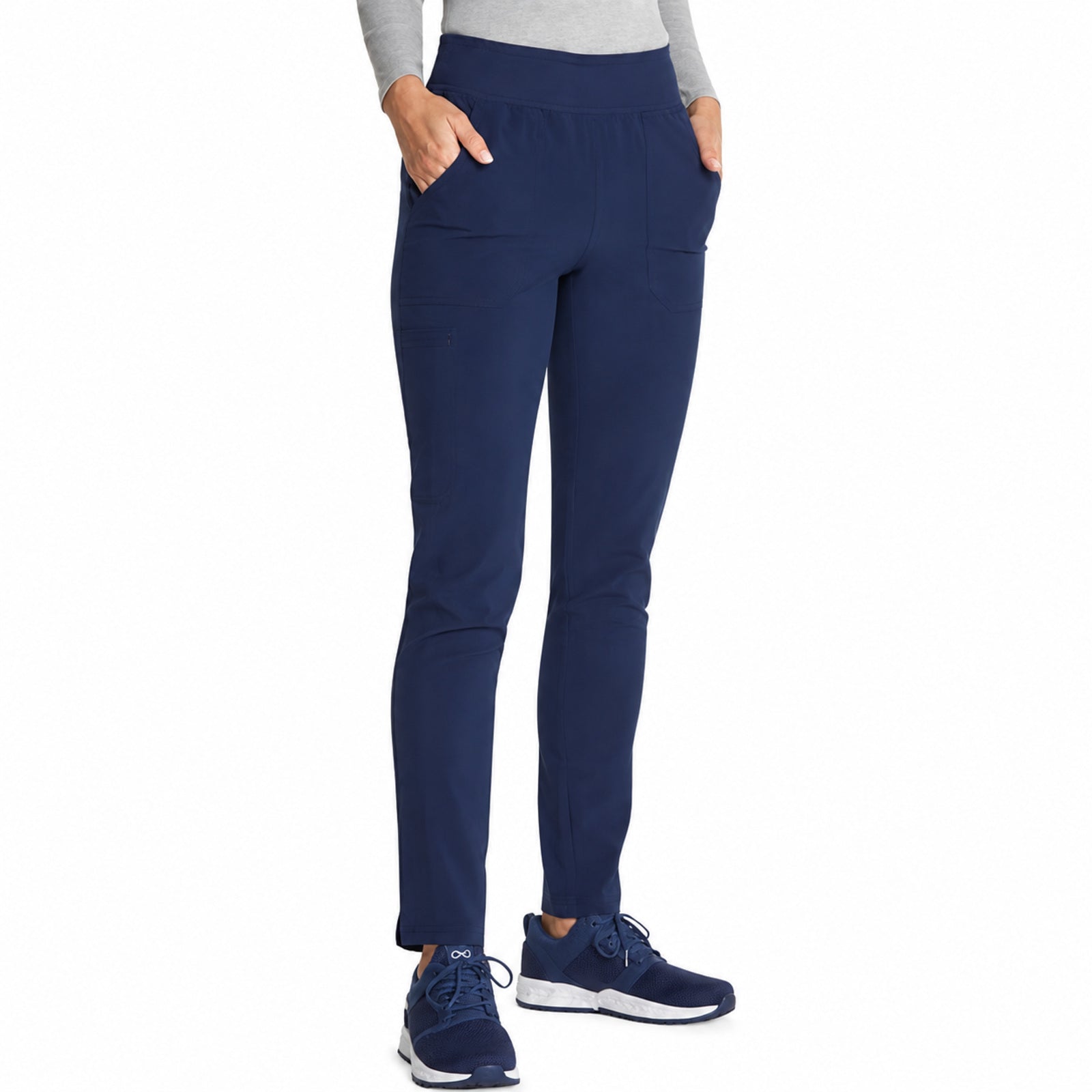 Pantalón quirúrgico Dickies DK090 mujer Azul Marino, frente | color:azul-marino