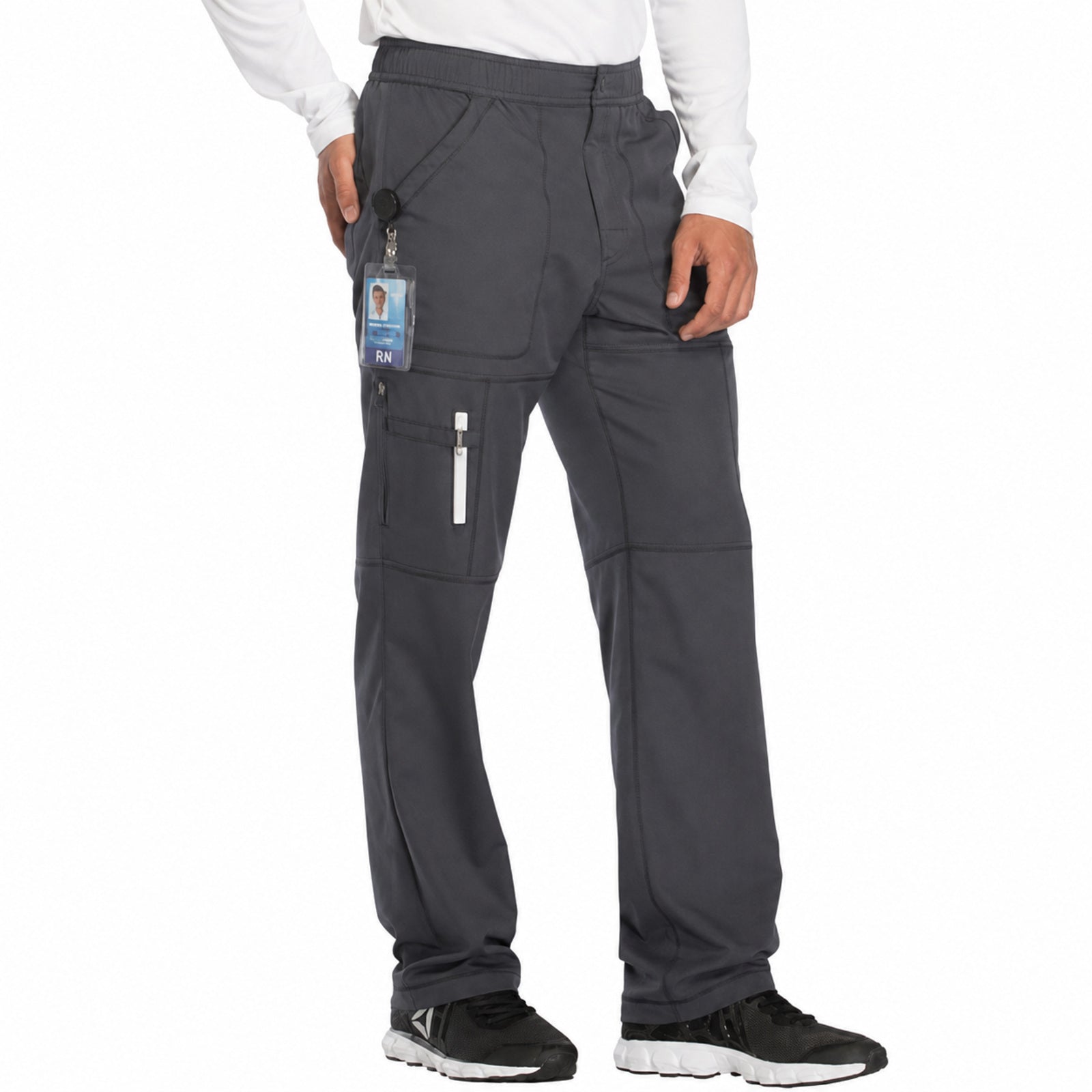 Pantalón médico Dickies DK110 color Gris Oxford - fotografía 29 en alta definición