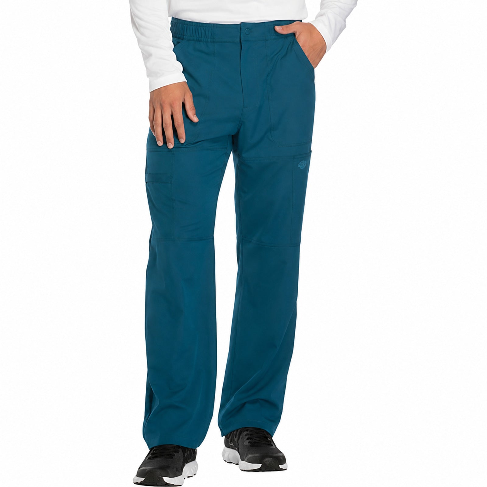 Pantalón médico Dickies DK110 color Verde Caribe - fotografía 6 en alta definición