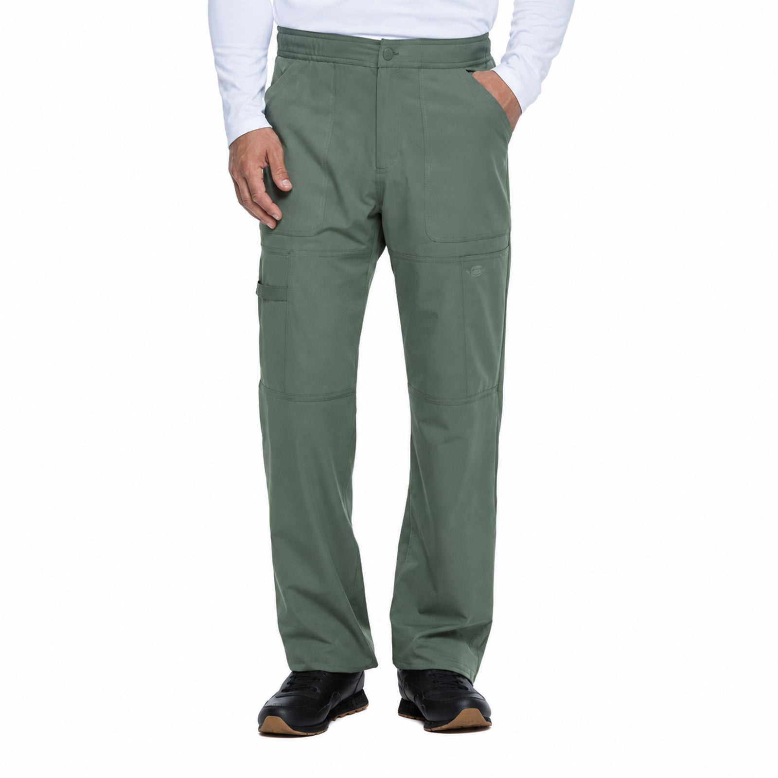 Pantalón médico Dickies DK110 color Verde Olivo - fotografía 37 en alta definición