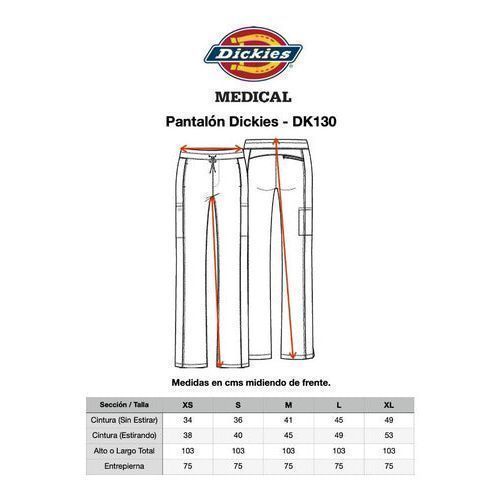 Dickies Dk130 Dynamix Pantalón Mujer Quirúrgico Clínico - Garufa Jeans