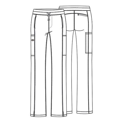 Dickies Dk130 Dynamix Pantalón Mujer Quirúrgico Talla Extra #mlpos_19 | Color: PWT - Gris Oxford #color_pwt_-_gris_oxford #sku_dk130pwt2xl #sku_dk130pwt3xl