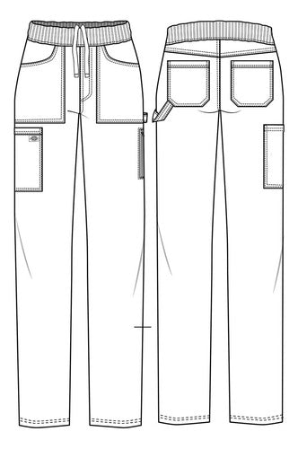 Dickies Dk135 Pantalón Quirúrgico Mujer Balance Stretch - Garufa Jeans