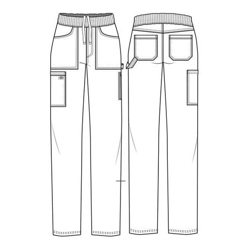 Dickies Dk135 Pantalón Quirúrgico Mujer Balance Talla Extras - Garufa Jeans