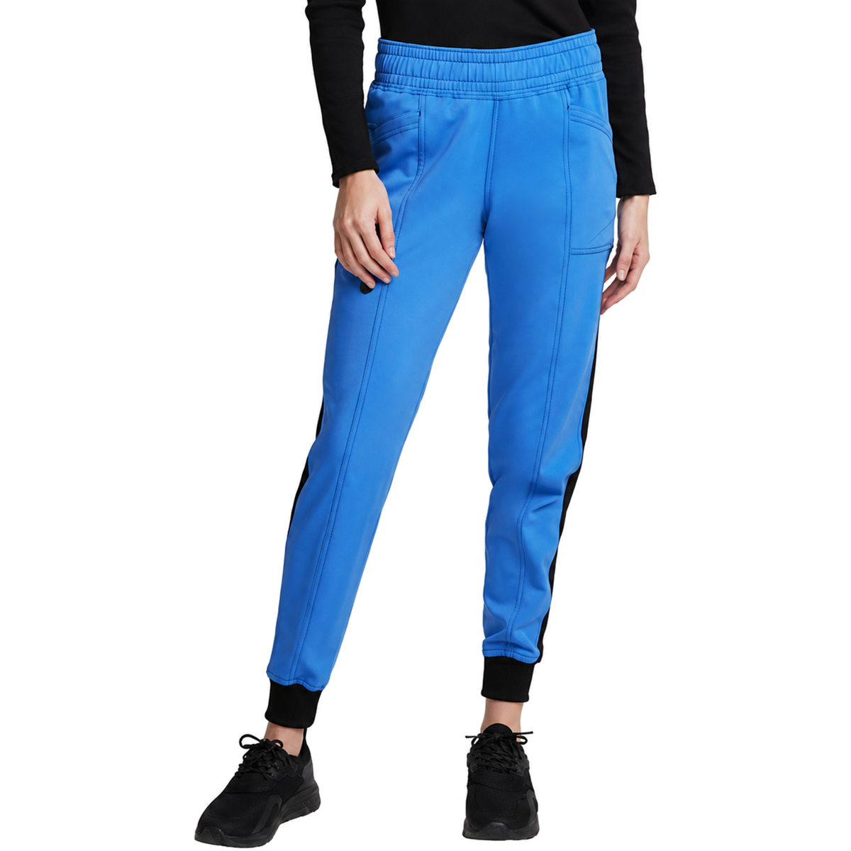 Pantalón quirúrgico jogger Dickies DK155 para mujer en Lakeside, vista 3 | color:lakeside
