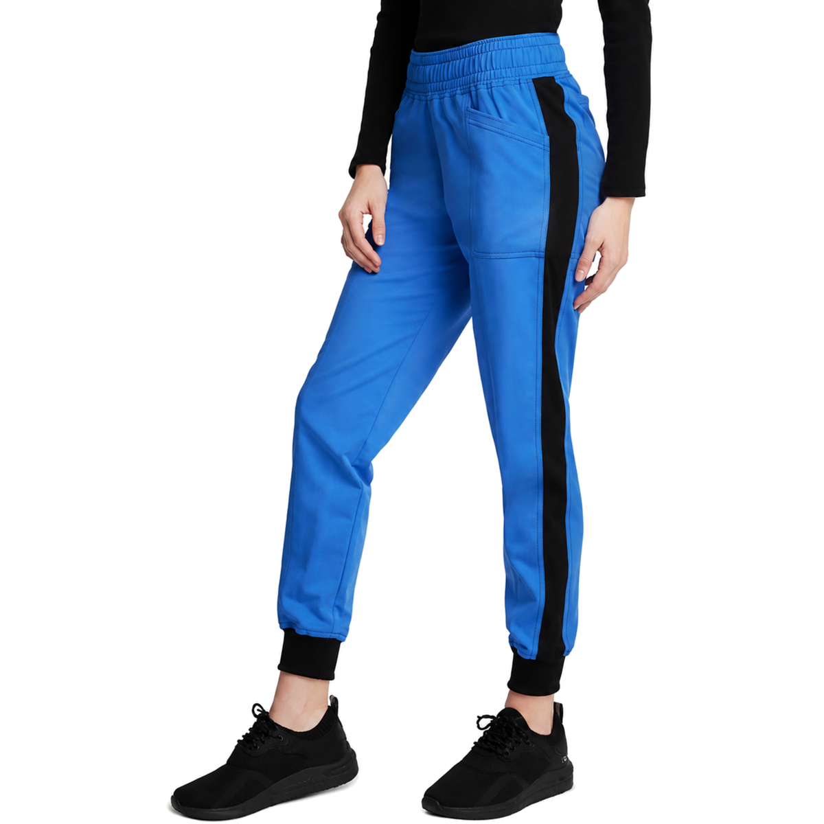 Pantalón quirúrgico jogger Dickies DK155 para mujer en Lakeside, vista 4 | color:lakeside