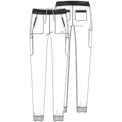 Dickies Dk185 Dynamix Pantalón Jogger Mujer Quirúrgico #mlpos_27 | Color: PWT - Gris Oxford #color_pwt_-_gris_oxford #sku_dk185pwtl #sku_dk185pwtm #sku_dk185pwts #sku_dk185pwtxl #sku_dk185pwtxs #sku_dk185tpwtl #sku_dk185tpwtxl