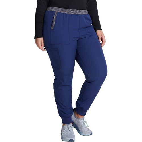 Dickies Dk185 Dynamix Pantalón Jogger Mujer Quirúrgico #mlpos_6 | Color: NAVBLK - Azul con Negro #color_navblk_-_azul_con_negro #sku_dk185navblkl #sku_dk185navblkm #sku_dk185navblks #sku_dk185navblkxl #sku_dk185navblkxs