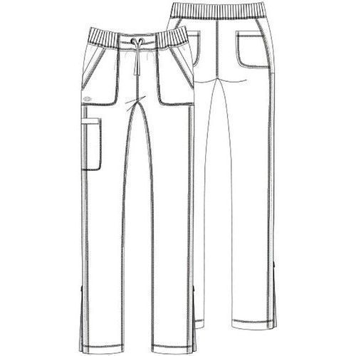 Dickies Dk190 Dynamix Pantalón Skinny Mujer Quirúrgico - Garufa Jeans