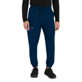 Pantalón quirúrgico jogger Dickies DK217 para hombre Azul Marino, vista frontal | color:azul-marino
