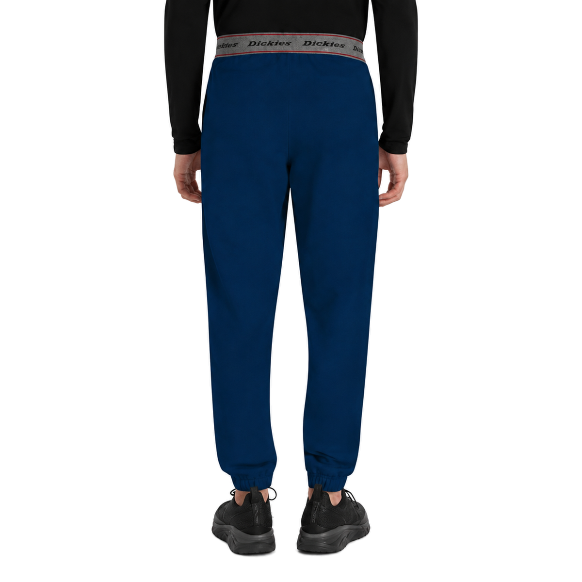 Pantalón quirúrgico jogger Dickies DK217 para hombre Azul Marino, vista posterior | color:azul-marino