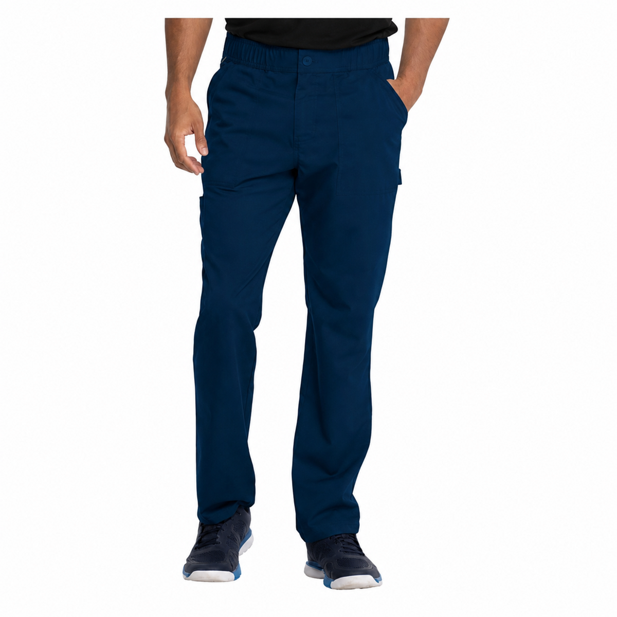Pantalón quirúrgico Dickies DK220 Balance para hombre Azul Marino, vista frontal | color:azul-marino