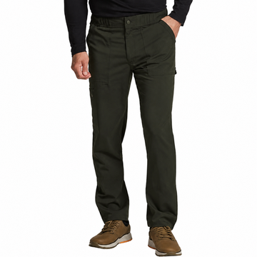 Pantalón quirúrgico Dickies DK220 Balance para hombre Deep Forest, vista frontal | color:deep-forest