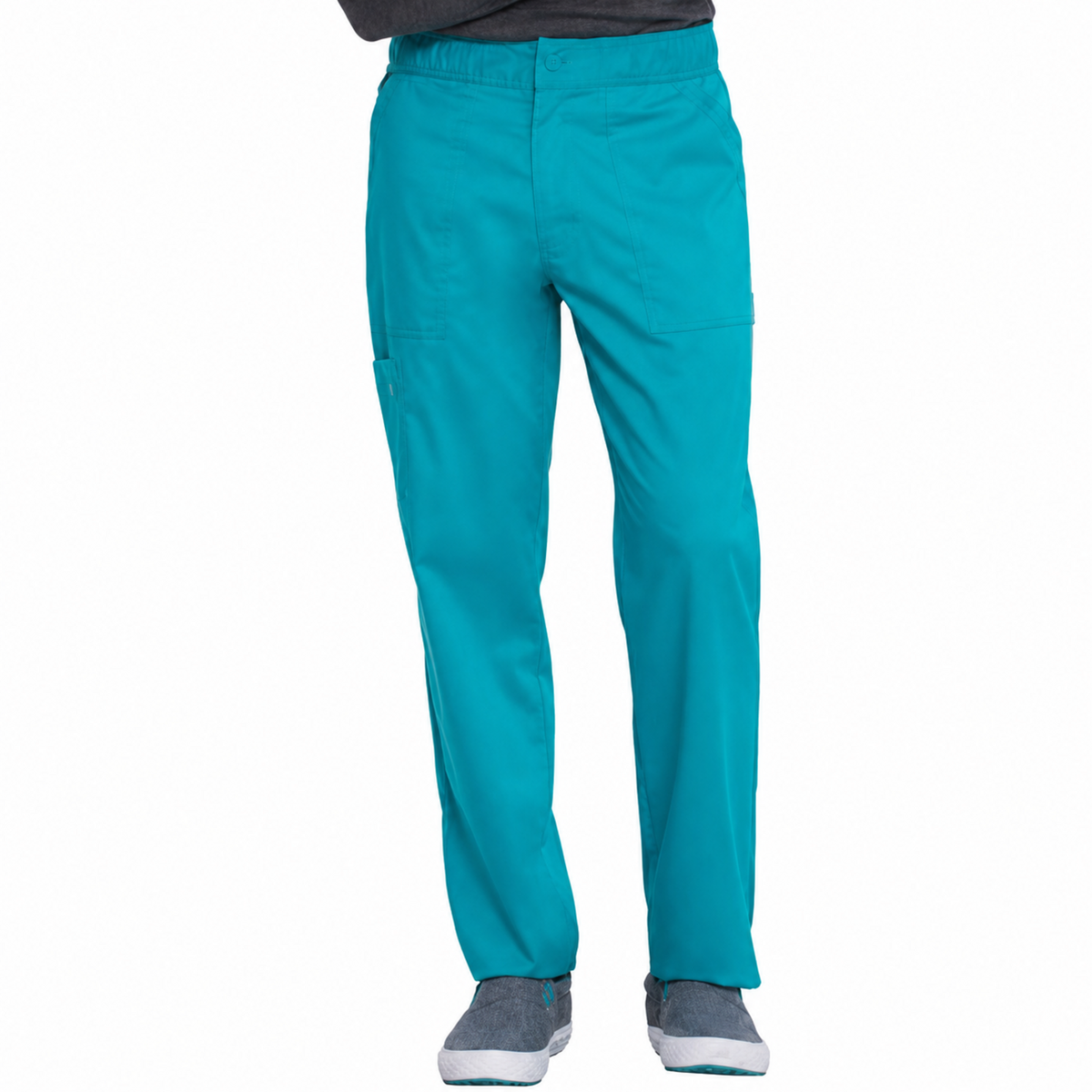 Pantalón quirúrgico Dickies DK220 Balance para hombre Jade, vista frontal | color:jade