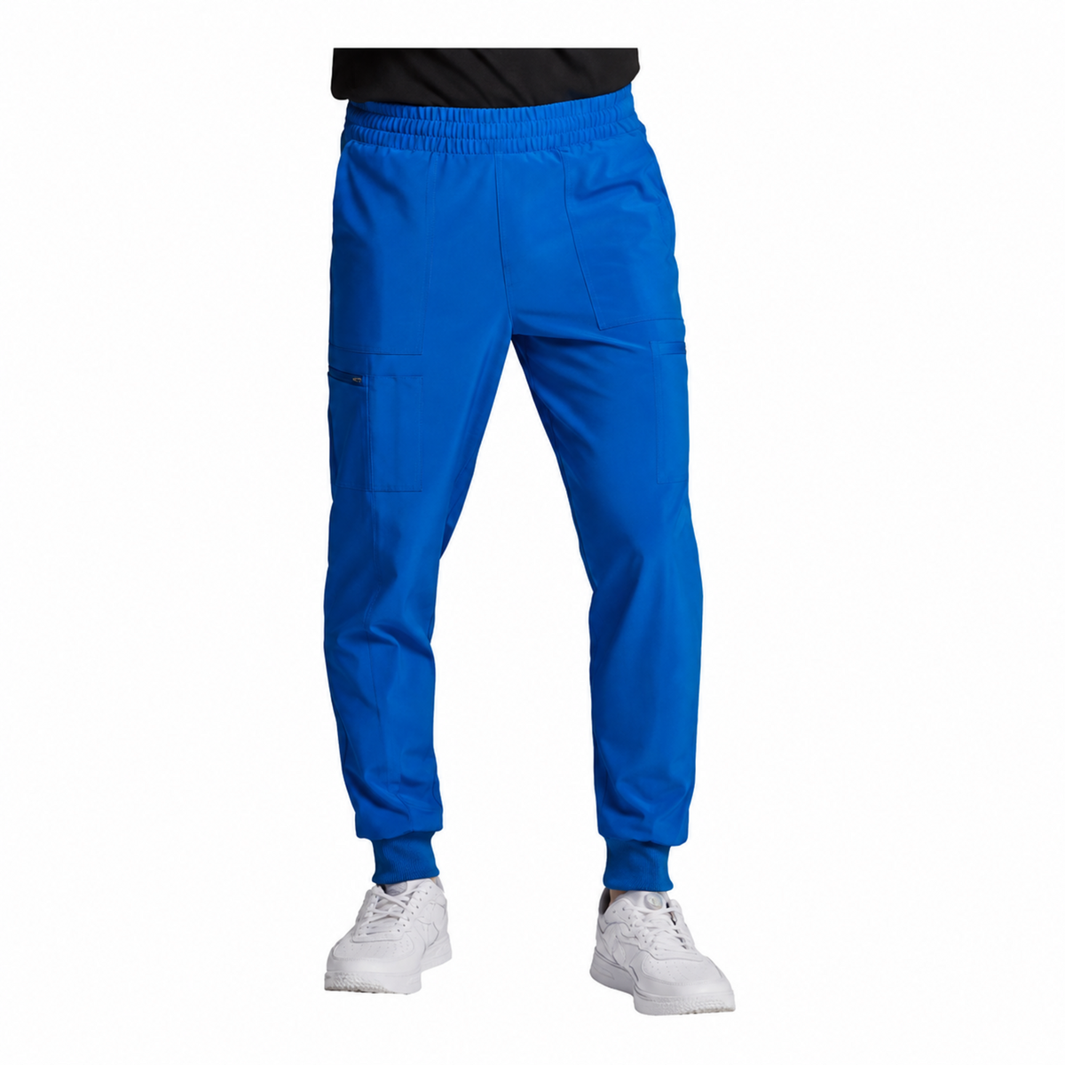 Pantalón jogger quirúrgico Dickies DK223 EDS Essentials para hombre Azul Rey, vista frontal | color:azul-rey