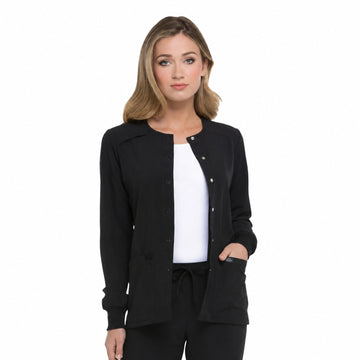Chamarra médica Dickies DK305 para mujer Negro, frente | color:negro