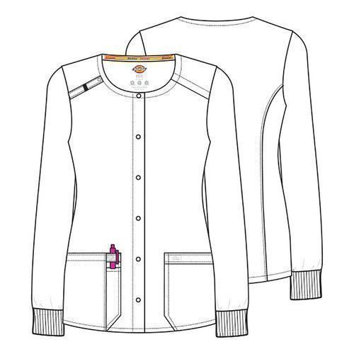 Dickies Dk305 Chamarra Quirúrgica Médica Clínica Mujer Extra - Garufa Jeans