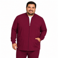 Chamarra médica Dickies DK320 para hombre talla extra Vino, imagen 1 | color:vino