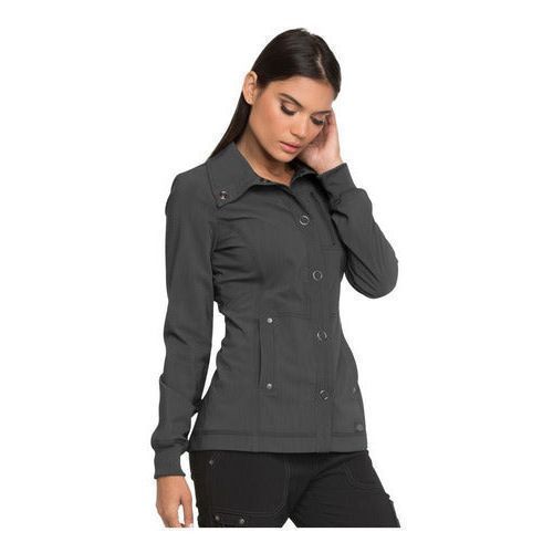 Dickies Dk345 Chamarra Quirúrgica Médica Clínica Mujer - Garufa Jeans