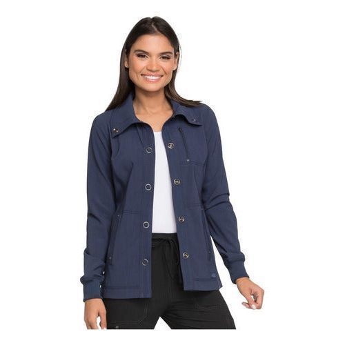 Dickies Dk345 Chamarra Quirúrgica Médica Clínica Mujer - Garufa Jeans