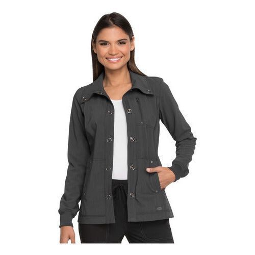 Dickies Dk345 Chamarra Quirúrgica Médica Clínica Mujer - Garufa Jeans
