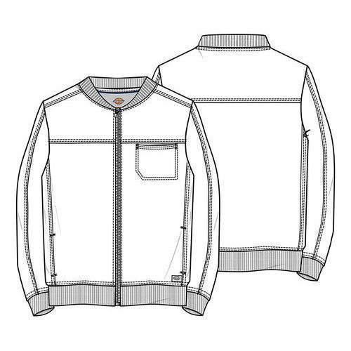 Dickies Dk370 Chamarra Quirúrgica Clínica Ligera Hombre - Garufa Jeans