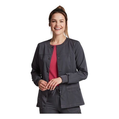Dickies Dk380 Chamarra Quirúrgica Clínica Broches Mujer - Garufa Jeans