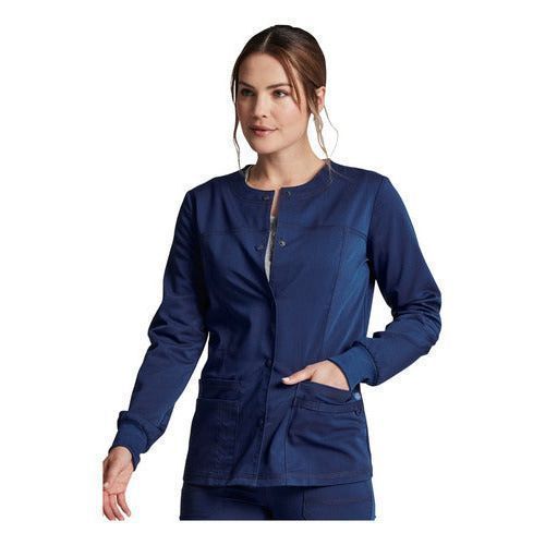 Dickies Dk380 Chamarra Quirúrgica Clínica Broches Mujer - Garufa Jeans