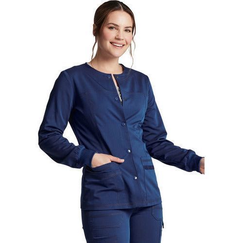 Dickies Dk380 Chamarra Quirúrgica Clínica Broches Mujer - Garufa Jeans