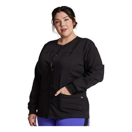 Dickies Dk380 Chamarra Quirúrgica Clínica Broches Mujer - Garufa Jeans
