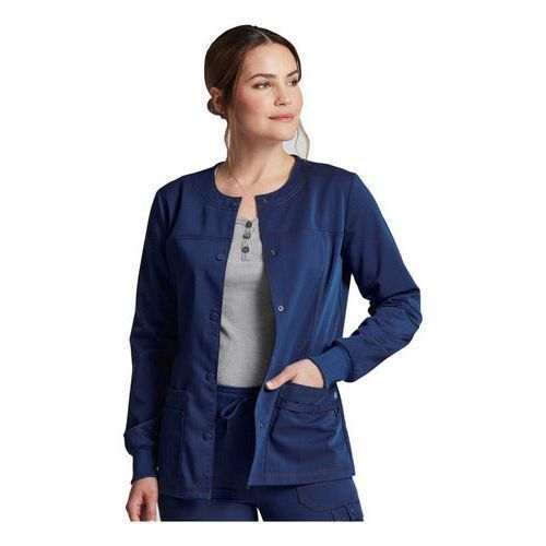 Dickies Dk380 Chamarra Quirúrgica Clínica Broches Mujer - Garufa Jeans