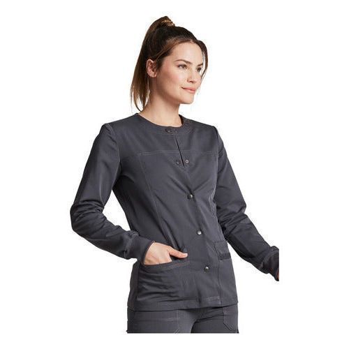 Dickies Dk380 Chamarra Quirúrgica Clínica Broches Mujer - Garufa Jeans