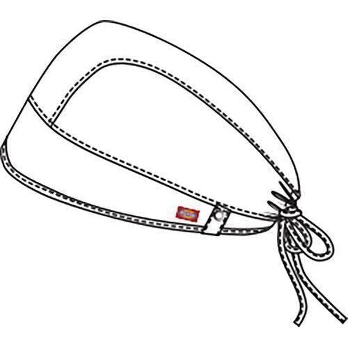 Gorro quirúrgico Dickies DK513 Grunge Roses, dibujo técnico | color:grunge-roses