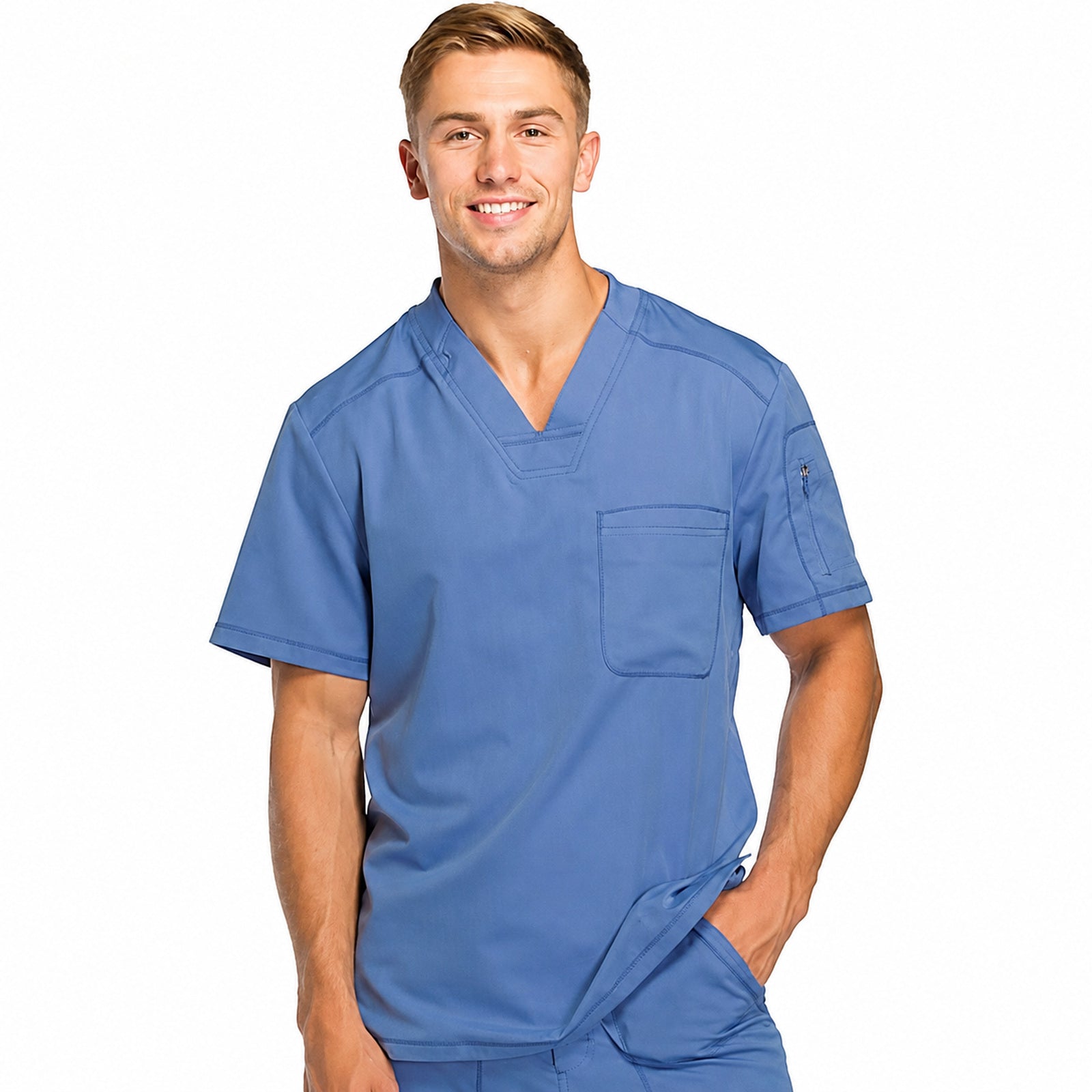 Filipina médica Dickies DK610 color azul cielo - imagen 7