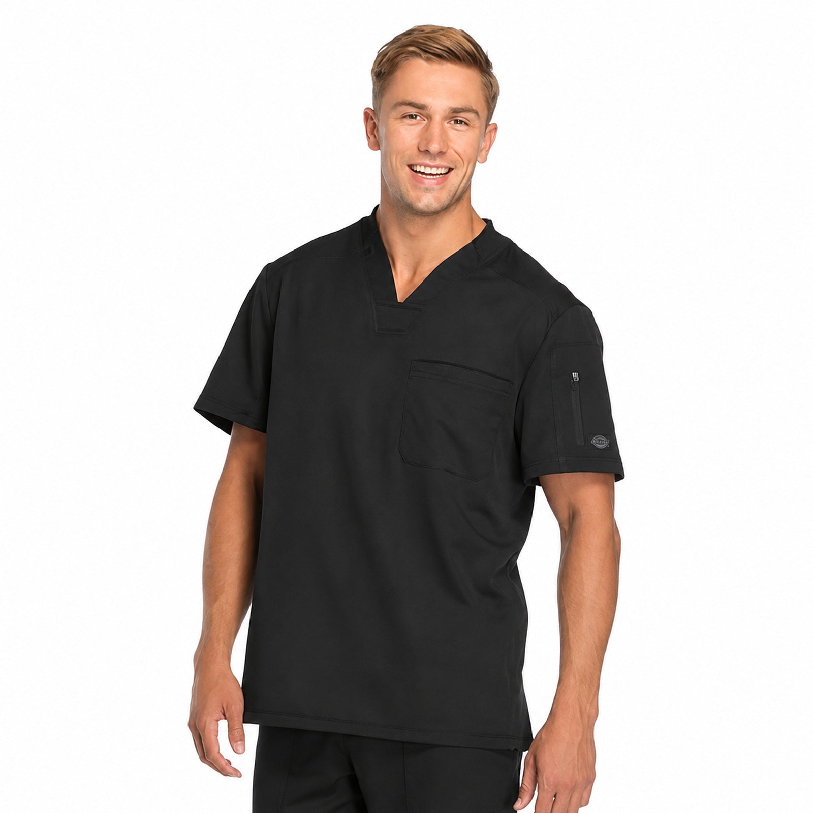 Filipina médica Dickies DK610 color negro - fotografía 37 en alta definición