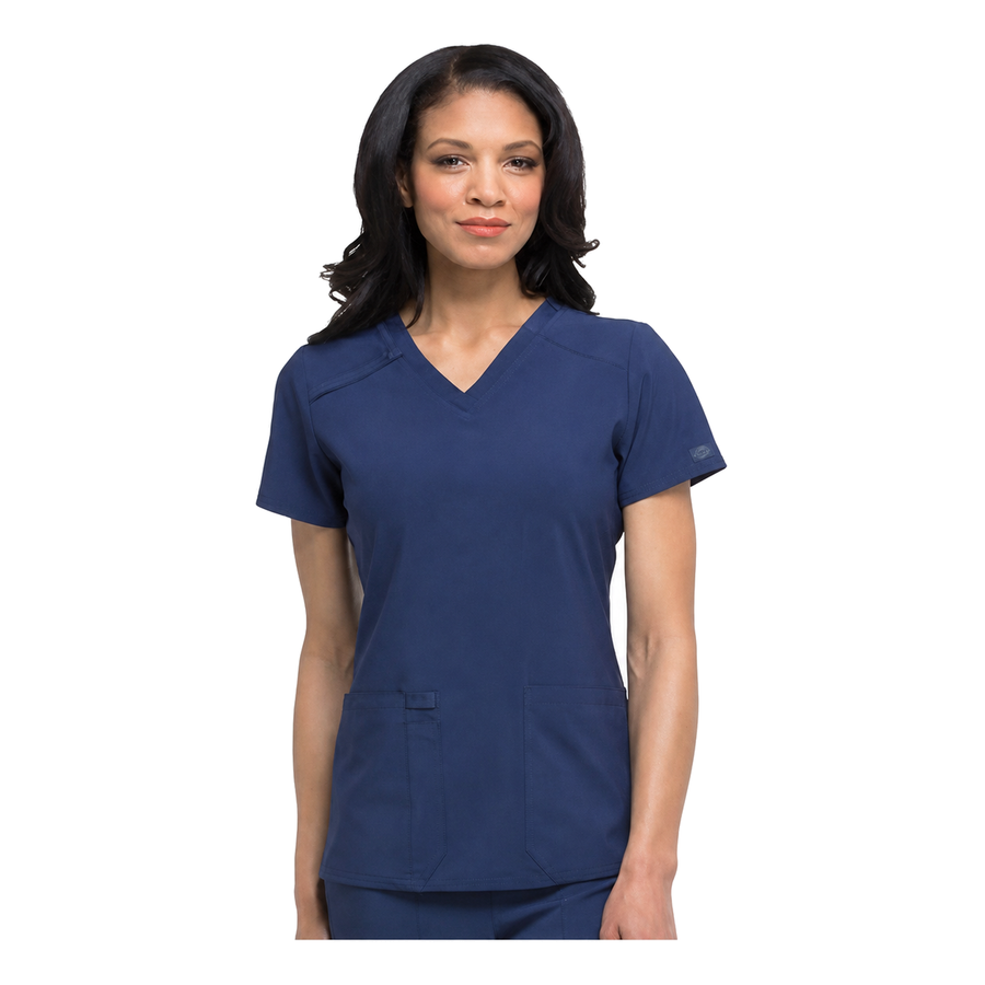Filipina médica Dickies DK615 para mujer Azul Marino, vista frontal | color:azul-marino